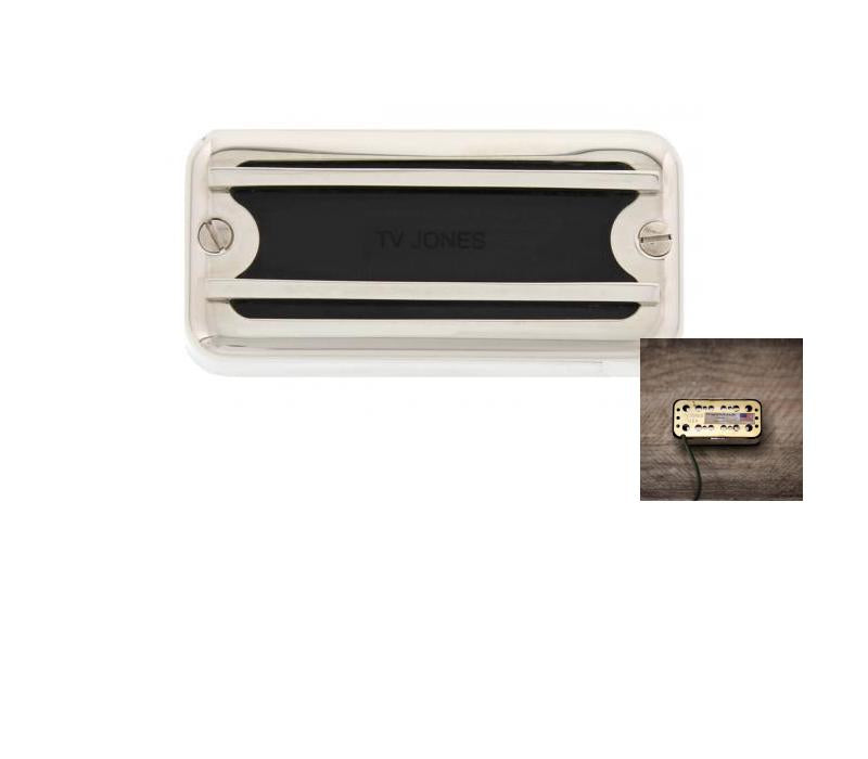 TV Jones Thunder’Blade Neck Bass Pickup, Nickel-NEW
