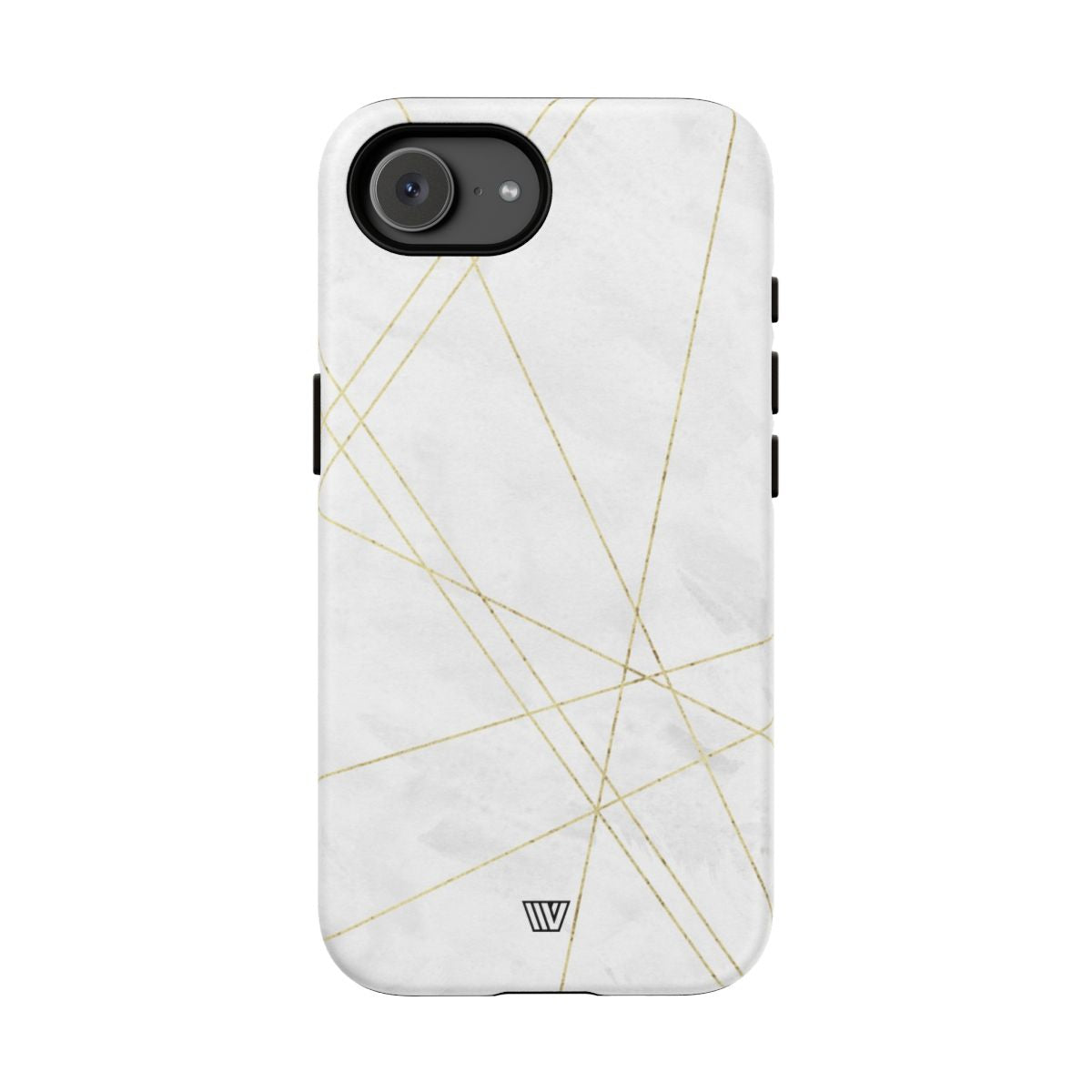 Tough Phone Case Impact Resistant Dual-Layer Shell GOLD LINES