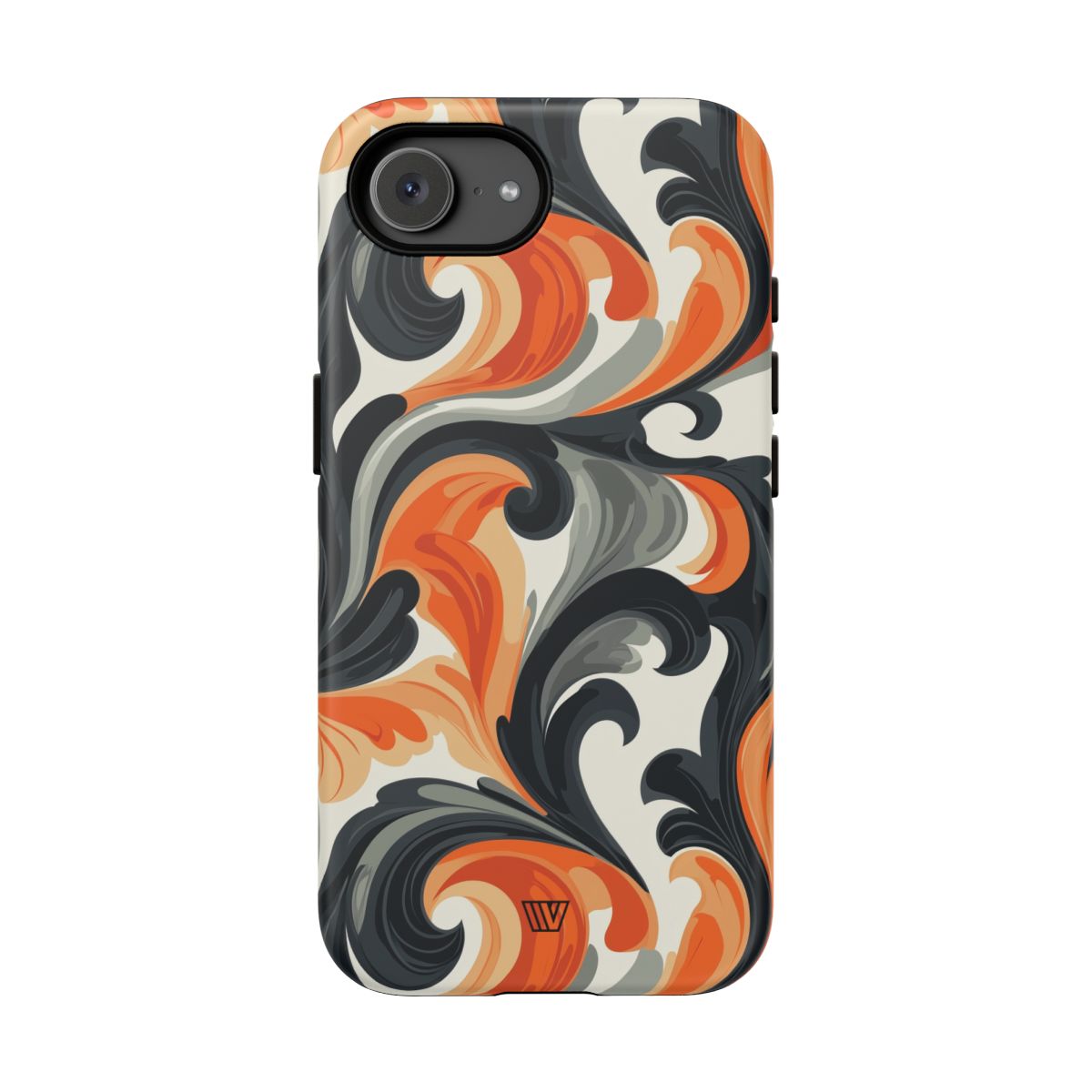Tough Phone Case Baroque Swirl Polycarbonate Shell Trovvve