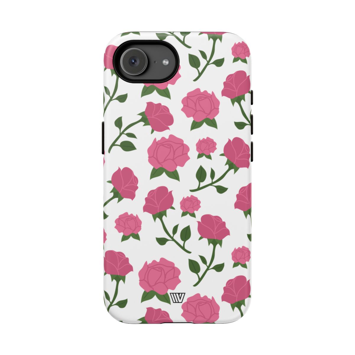 Pink Roses Tough Phone Case Dual-Layer Protective Trovvve