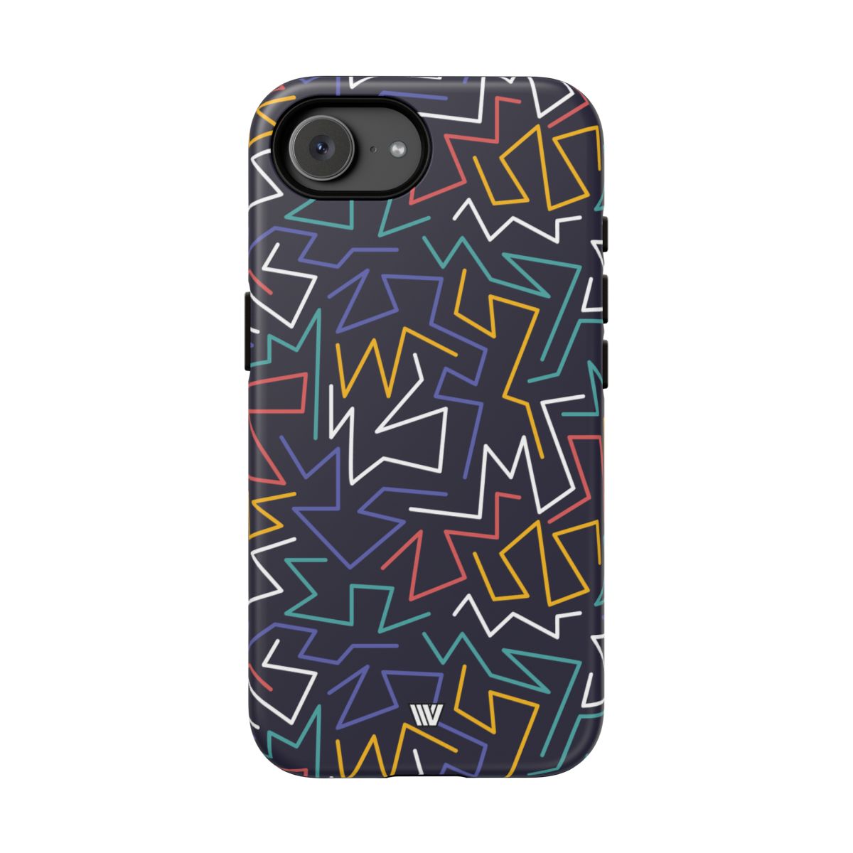 Tough Impact Resistant Phone Case ZIGZAG NIGHT
