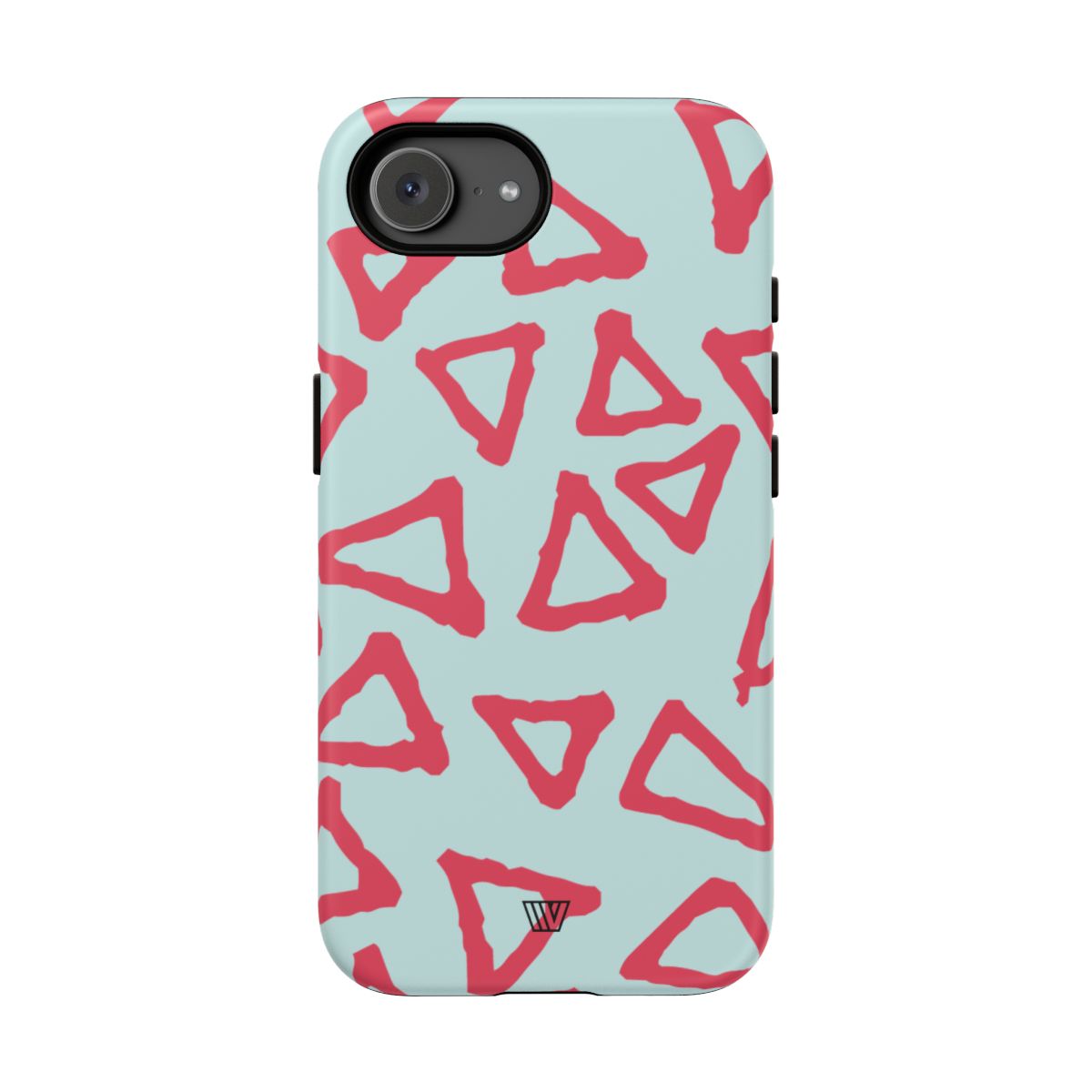 Triangle Doodle Tough Protective Phone Case