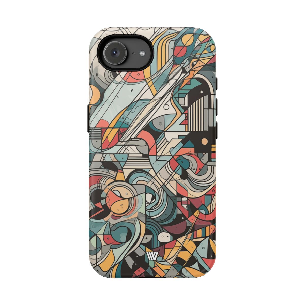 Abstract Doodle #2 Impact-Resistant Tough Phone Case
