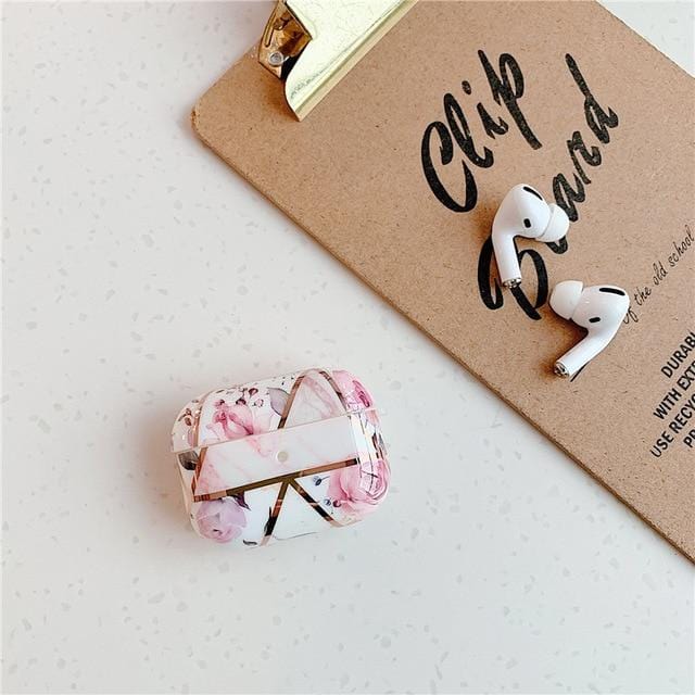 Luxury Marble Shock-Resistant Case for Apple Airpods