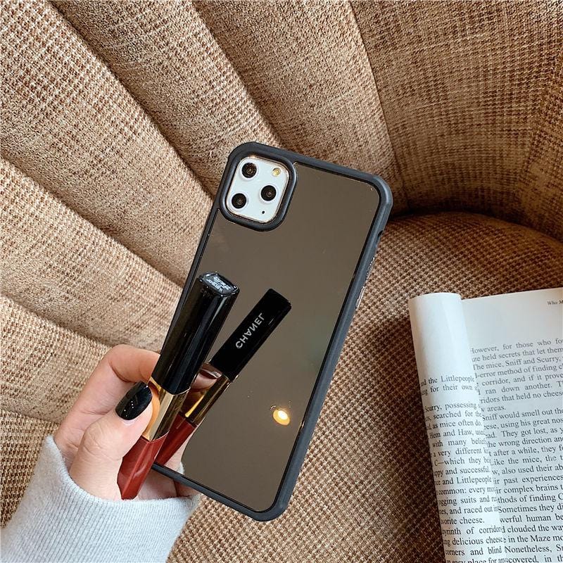 Luxury Mirror Bumper Frame iPhone Case High-Quality TPU Silicone