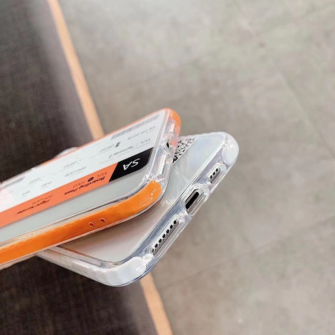 First Class Plane Ticket Protective iPhone Case