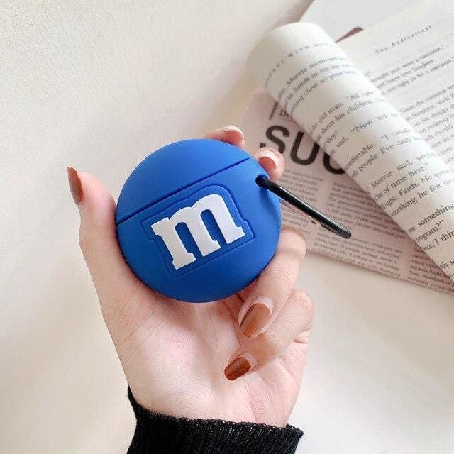 Chocolate M&M Beans Shock-Resistant AirPods Case Apple