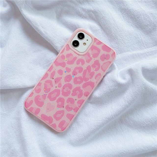 Leopard Print Protective iPhone Case Apple