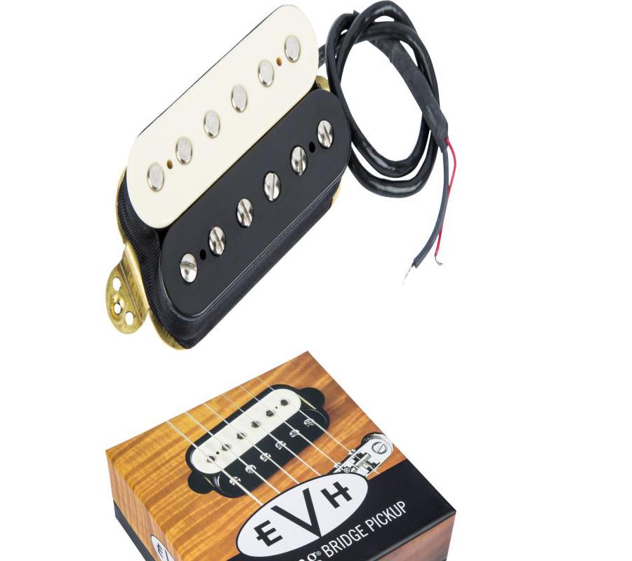 EVH Wolfgang Bridge Black and White Humbucker Pickup