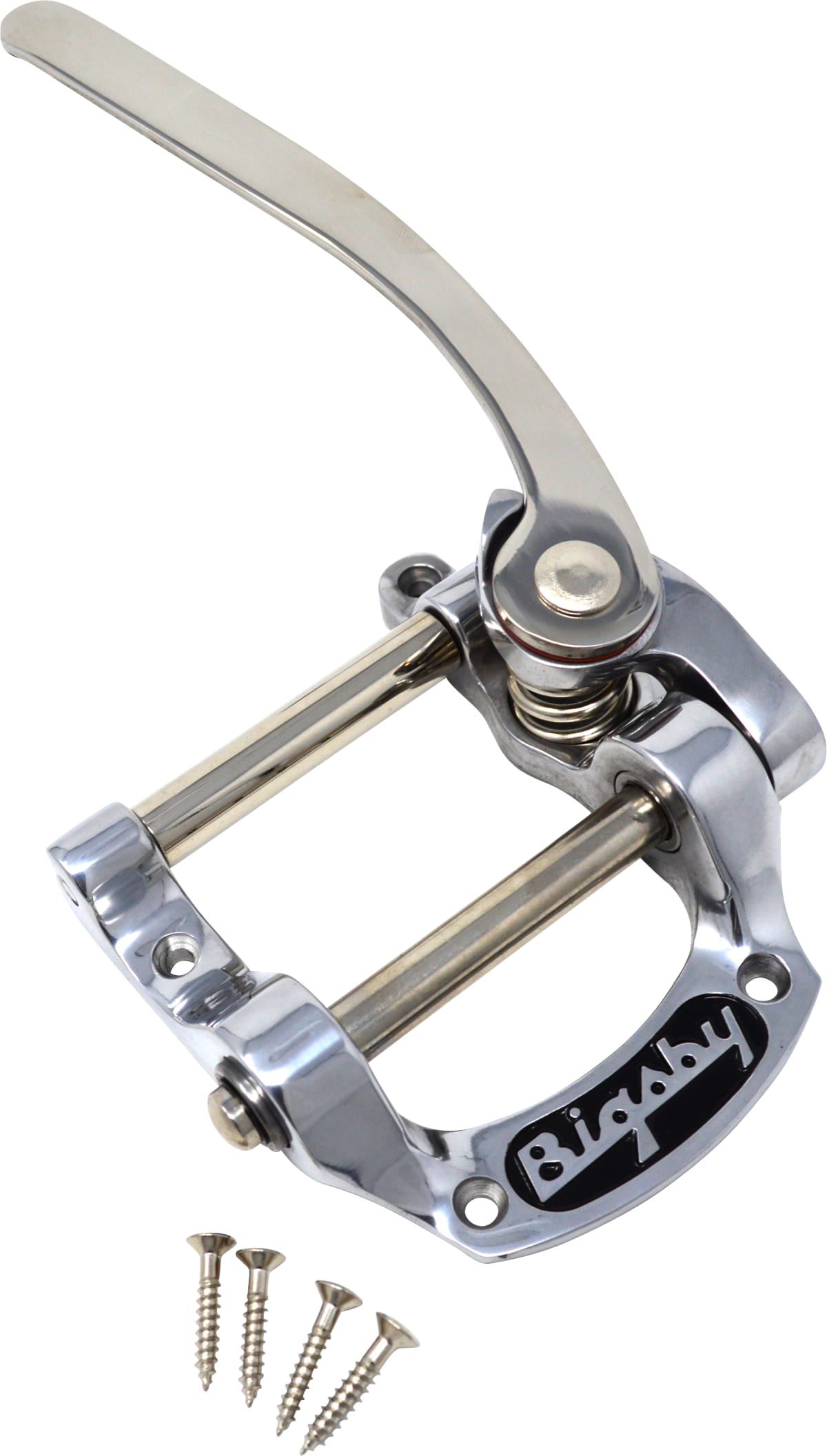 BIGSBY® B5 VIBRATO TAILPIECE Polished Aluminum Flat tops-NEW