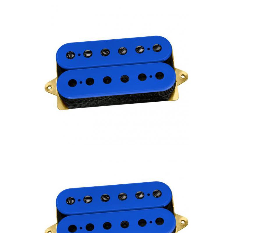 Dimarzio F-Spaced DP193 Air Norton Humbucker Pickup, Blue with Black pole- NEW