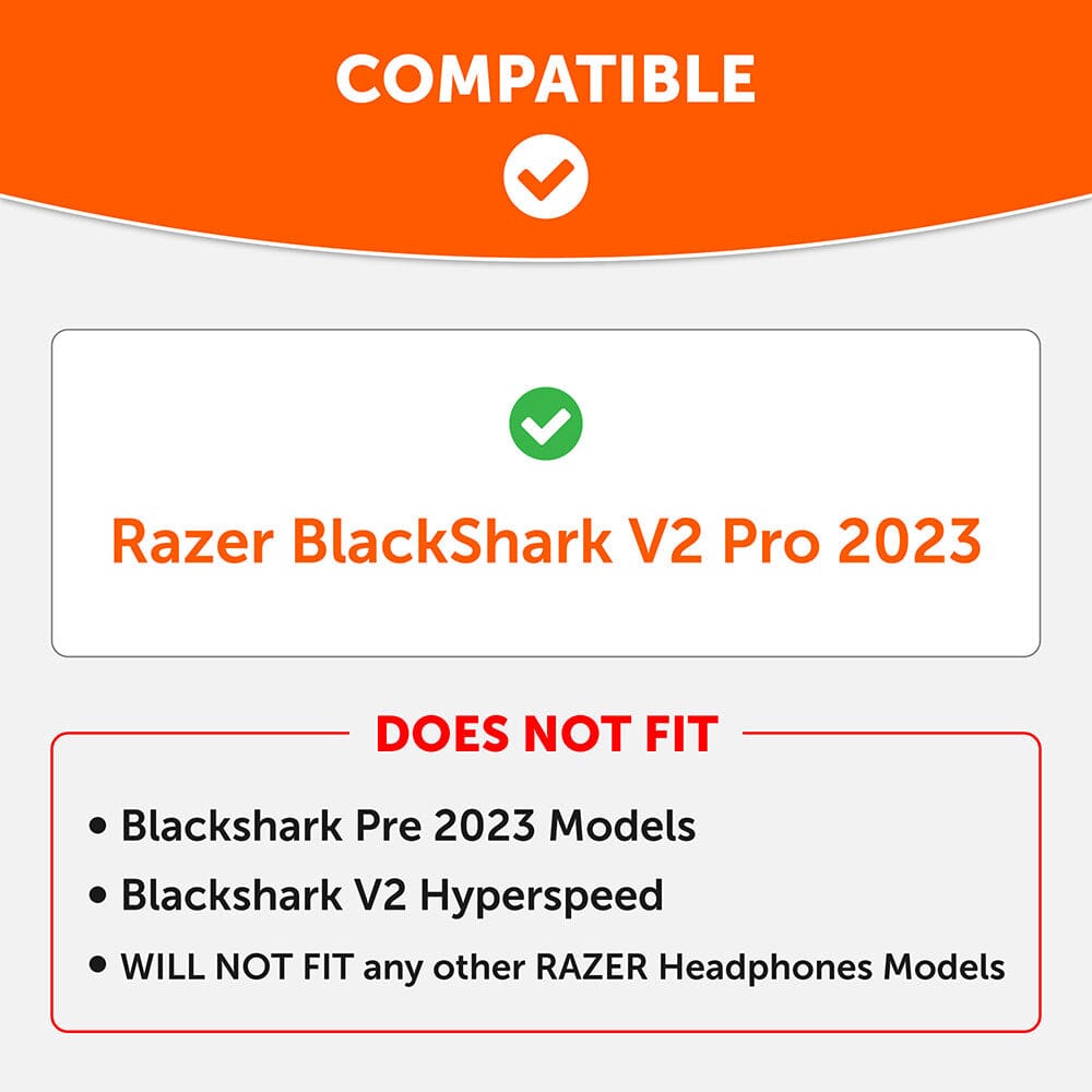 WC FreeZe Cooling Gel Earpads Razer Blackshark V2 2023