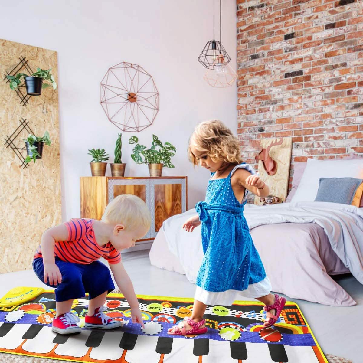 Kids Musical Mats Multi-Instrument Early Education Toys RenFox