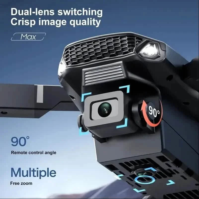 Drone MAX 2025 Dual Camera 1080p HD Drone