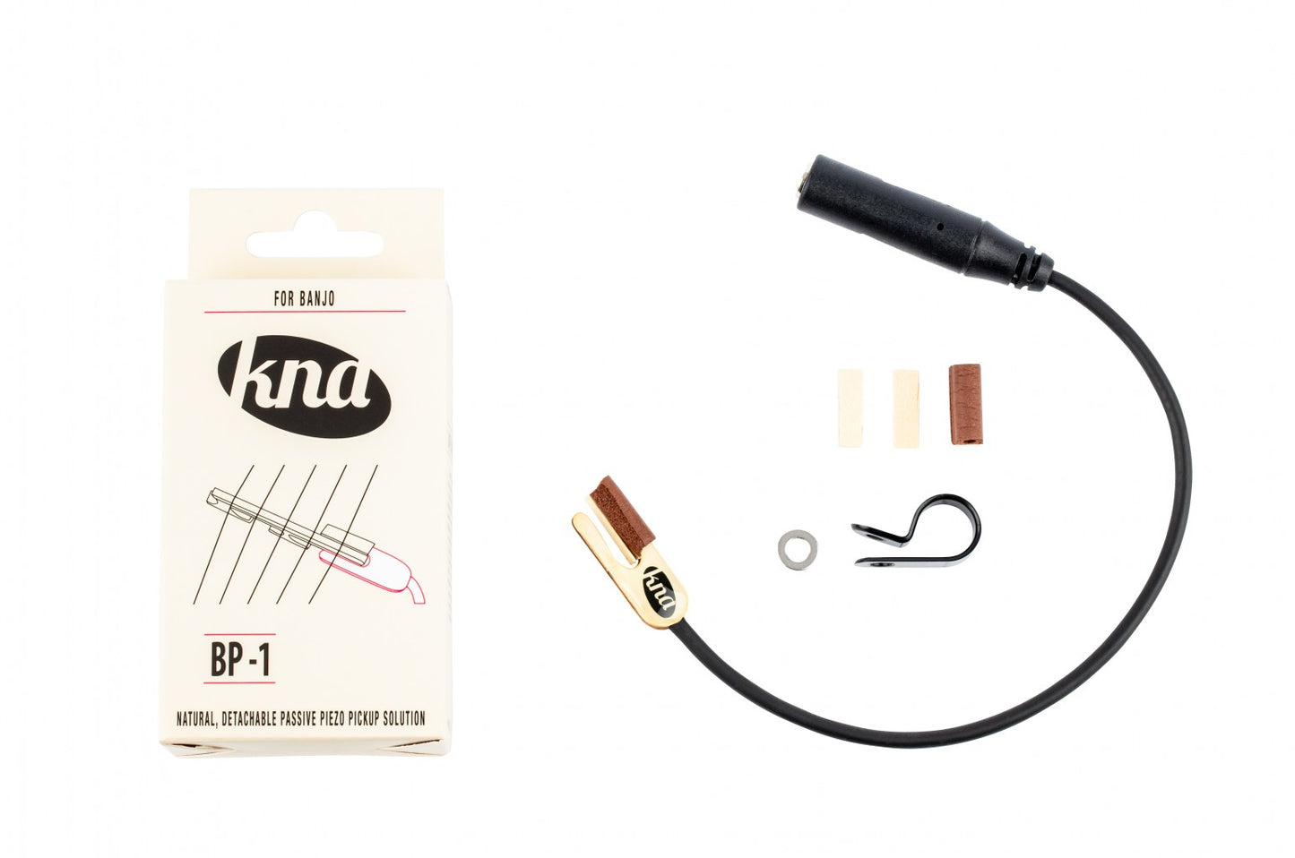 KNA BP-1 Portable Piezo Banjo Pickup-NEW