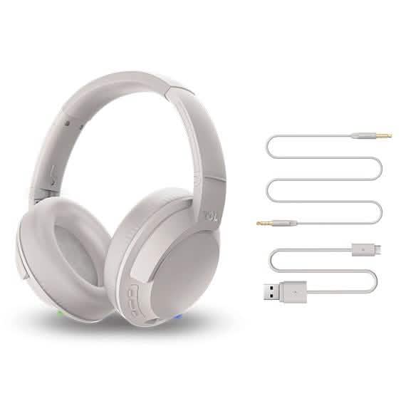Noise Cancelling Hi-Res On-Ear Wireless Headphones TCL