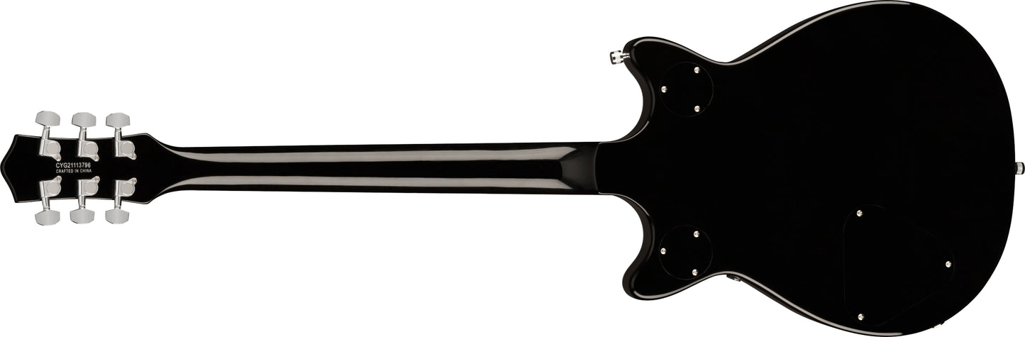 Gretsch G5222 Electromatic Double Jet BT Electric Guitar - Black-NEW
