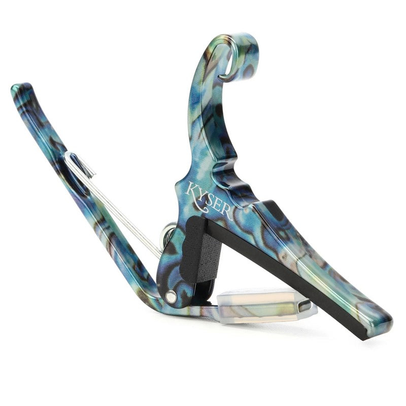Kyser Quick-Change Guitar Capo, Abalone -NEW