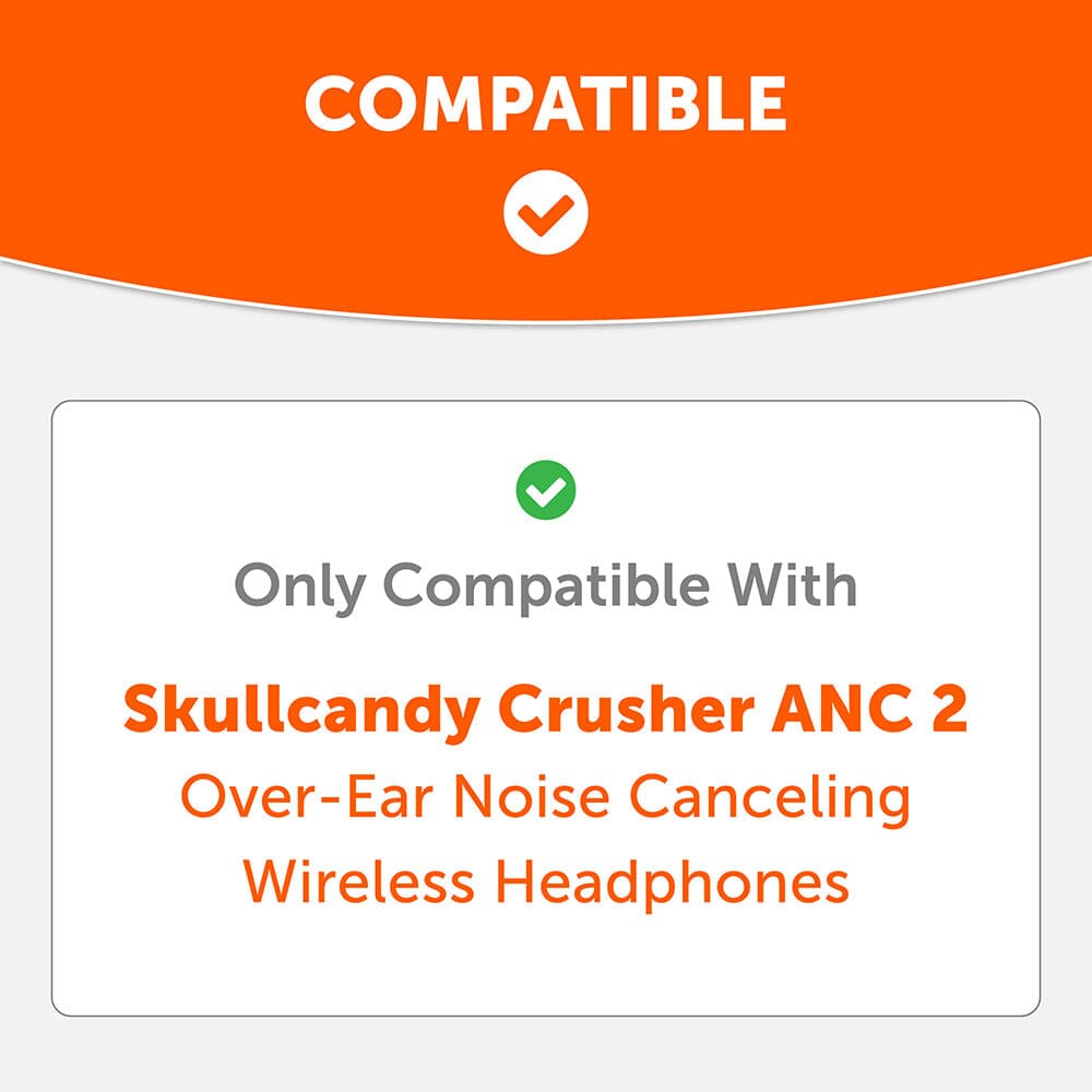 Upgraded Crusher ANC 2 Earpads Premium Replacement for Skullcandy
