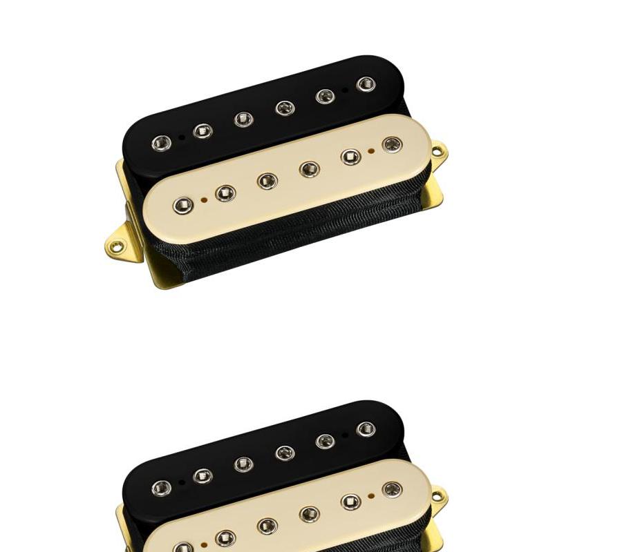 DiMarzio DP100 Super Distortion Humbucker Pickup -F-spaced-Black and Cream -NEW
