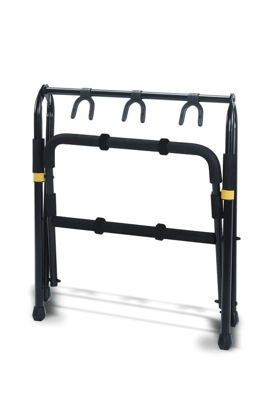 Hercules Stands GS523B Multi-Guitar Rack for up to 3 Guitars-NEW