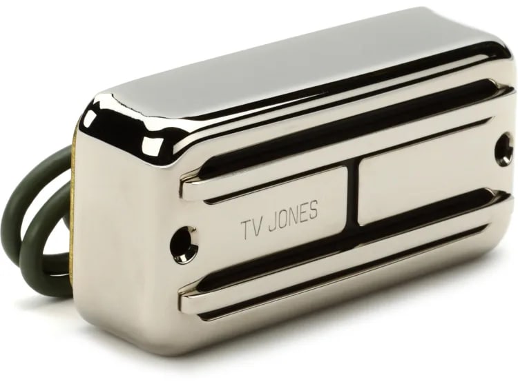 TV Jones Super'Tron Neck Humbucker Pickup - Nickel - New