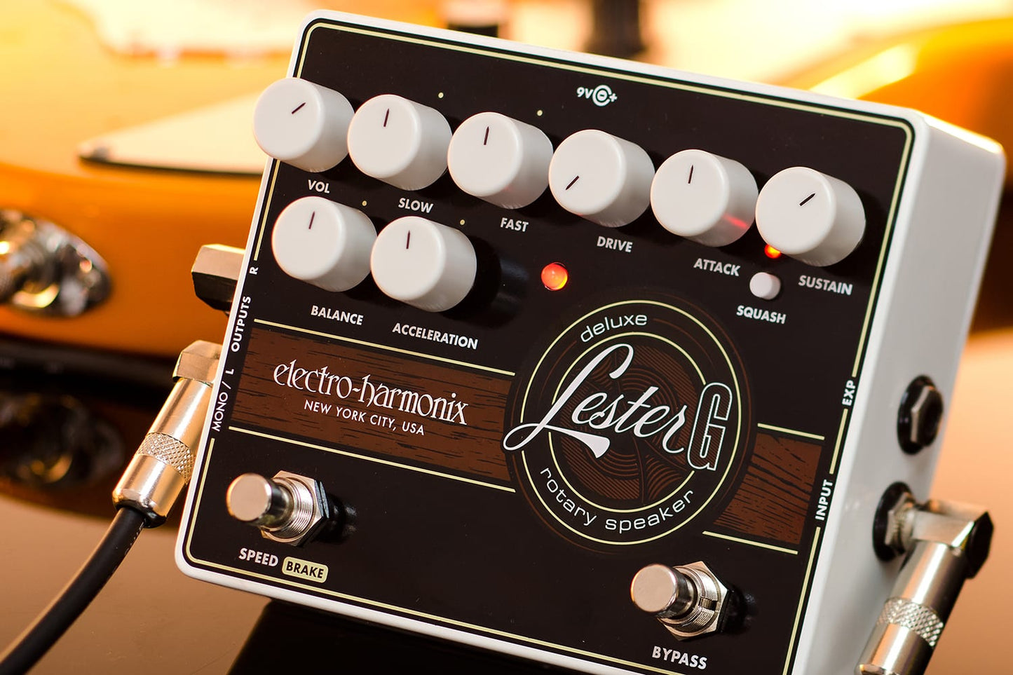 New - Electro Harmonix LESTER-G Deluxe Rotary Speaker Pedal