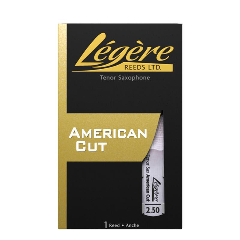 Legere Reeds Tenor Saxophone Reed, American Cut, 2.50 -NEW