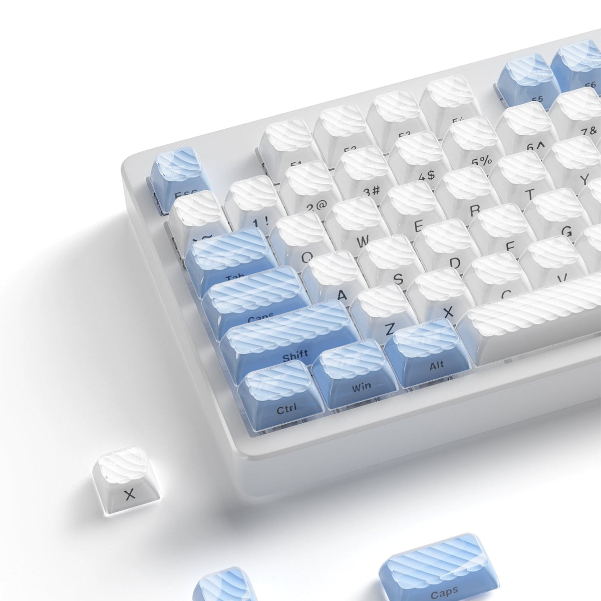 Magic Wave OEM Profile Side-Printed 136-Key PC Keycap Set XVX