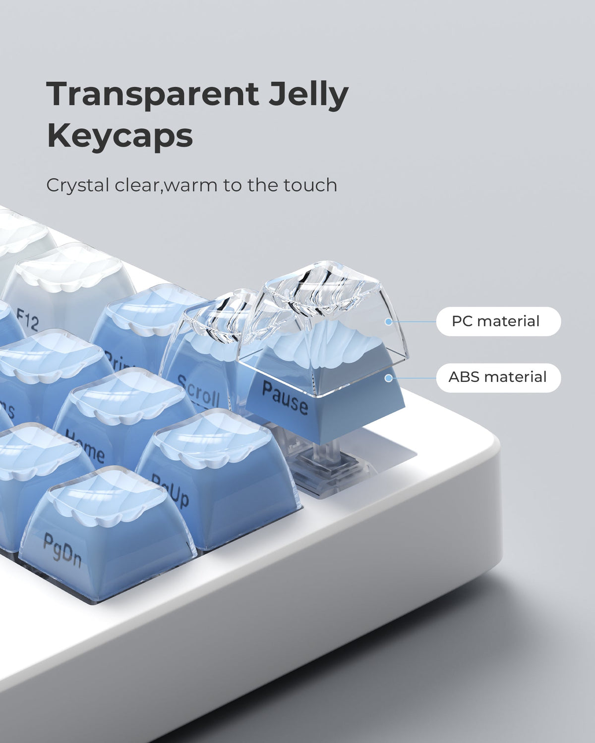 Magic Wave OEM Profile Side-Printed 136-Key PC Keycap Set XVX