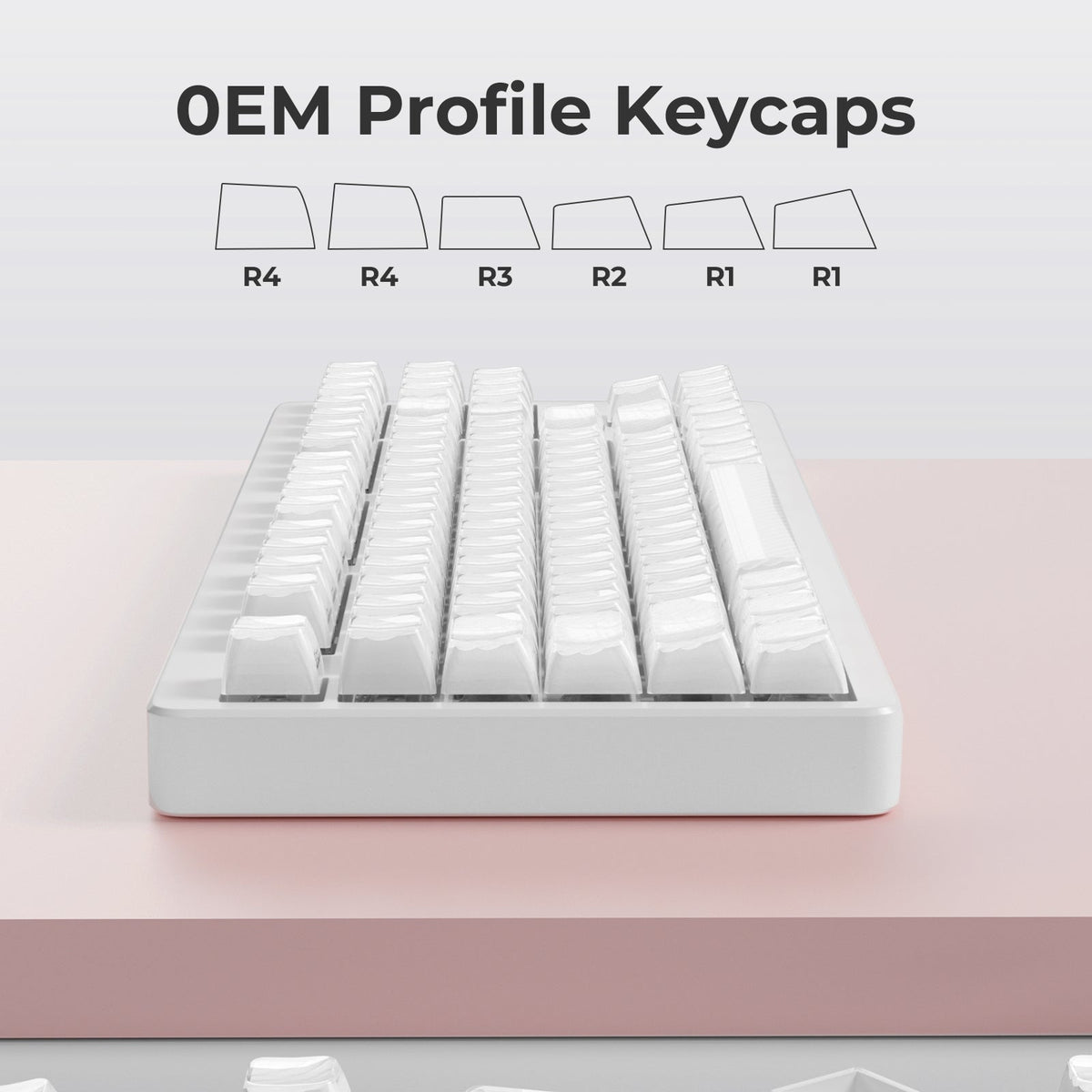 Magic Wave OEM Profile Side-Printed 136-Key PC Keycap Set XVX