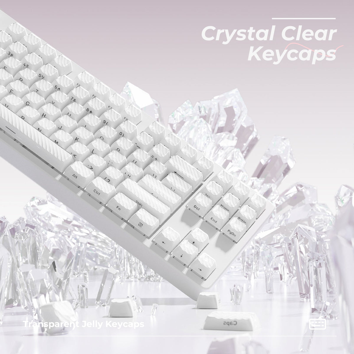 Magic Wave OEM Profile Side-Printed 136-Key PC Keycap Set XVX