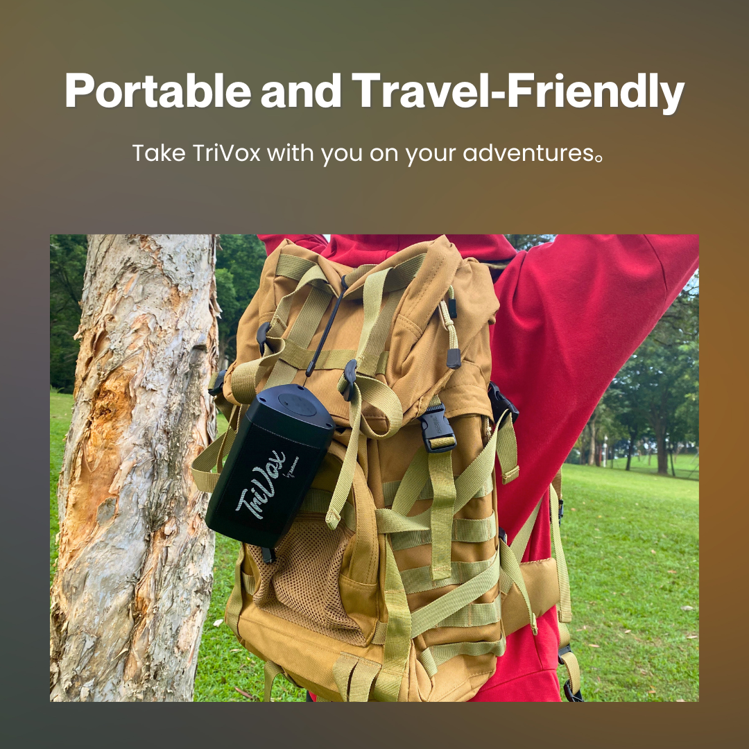 Triangle Bluetooth Wireless Portable Speaker TriVox