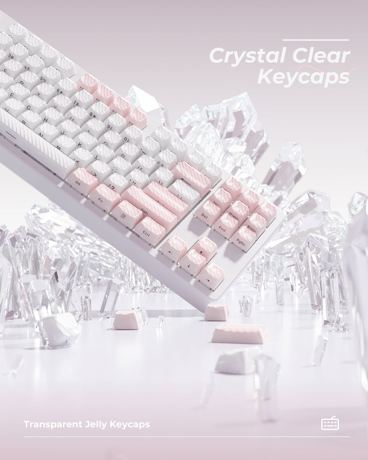 Magic Wave OEM Profile Side-Printed 136-Key PC Keycap Set XVX