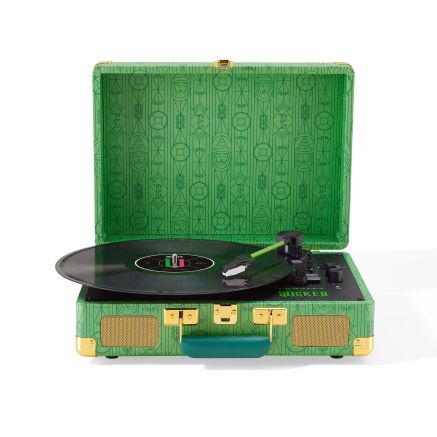 Crosley RSD Cruiser Plus Turntable - Wicked Movie Edition- 3-Speed Bluetooth- Elphaba Green