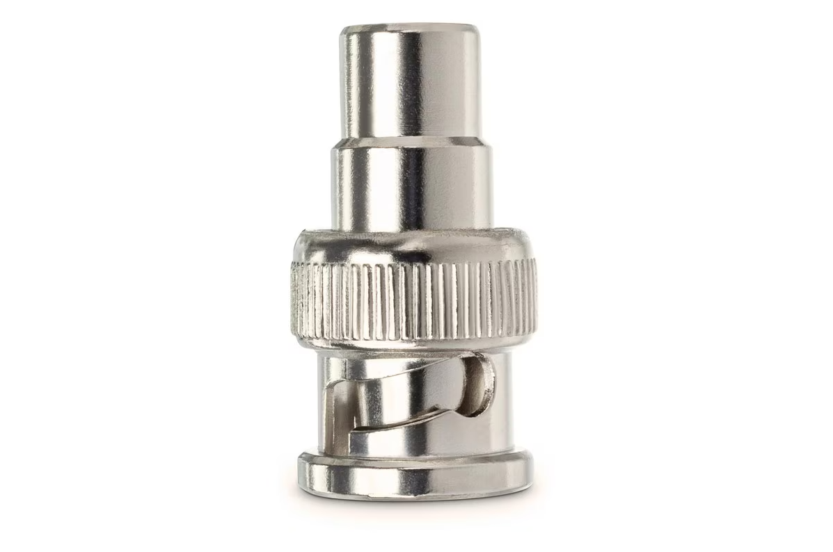 Hosa NBR-253 75-ohm RCA Female to BNC Male Adapter-NEW