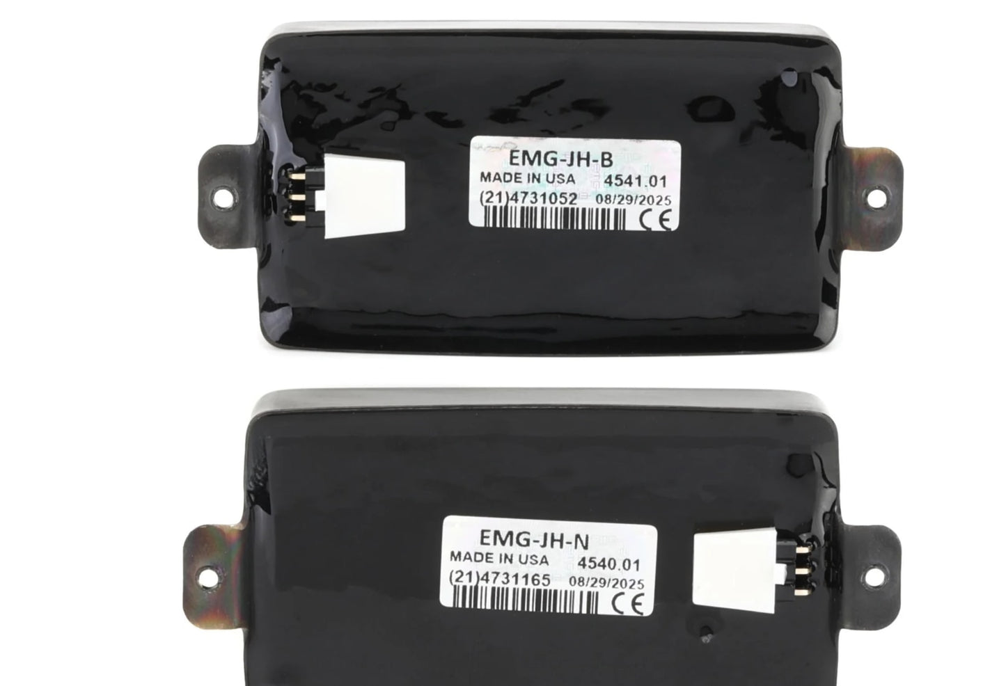 EMG JH James Hetfield "Het" Humbucker Pickup Set - Brushed Black Chrome -NEW