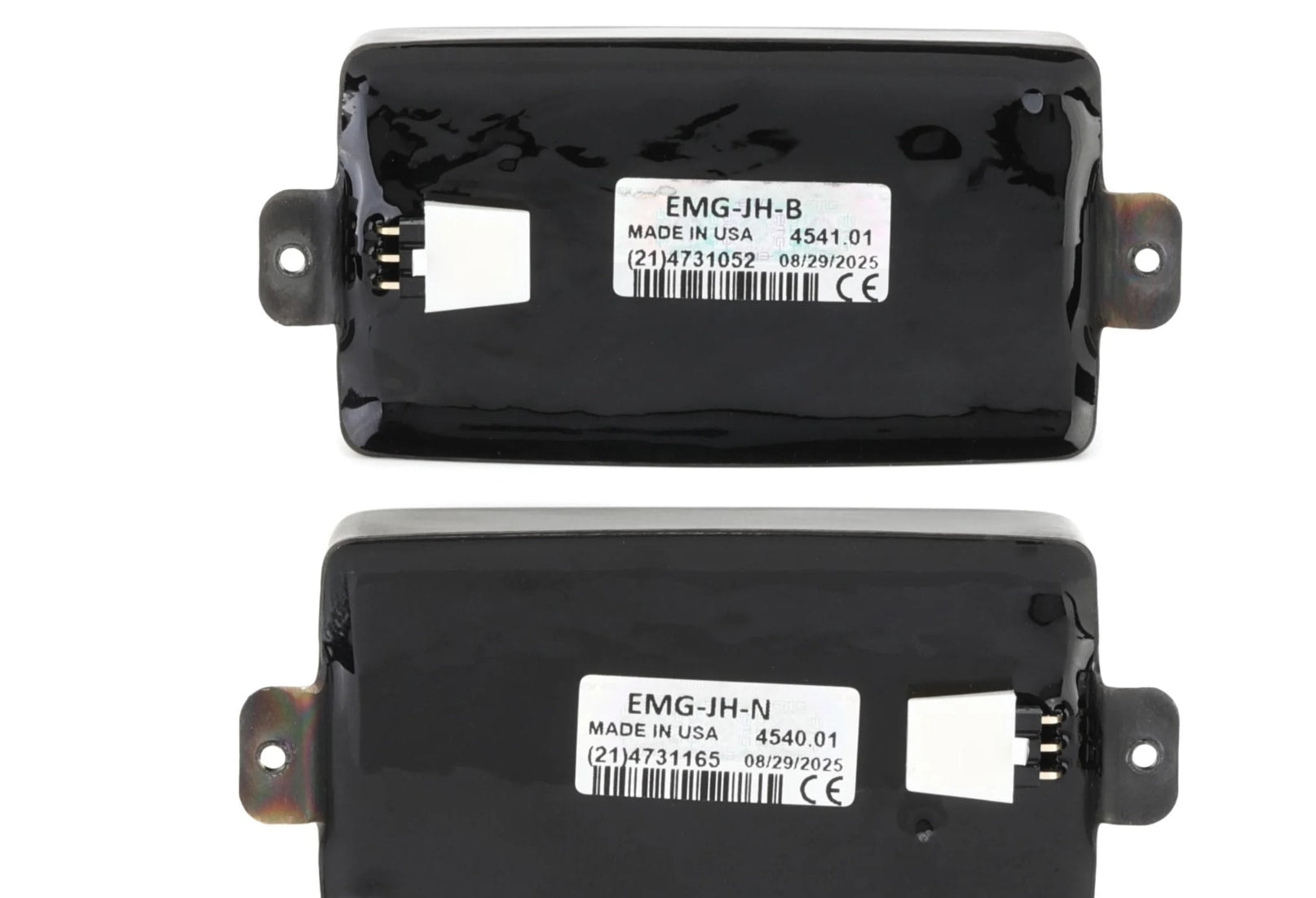 EMG JH James Hetfield "Het" Humbucker Pickup Set - Brushed Black Chrome -NEW