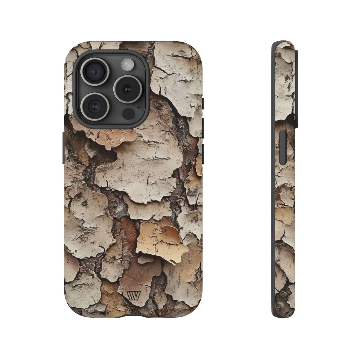 Tough Phone Case Dual-Layer Protection TREE BARK