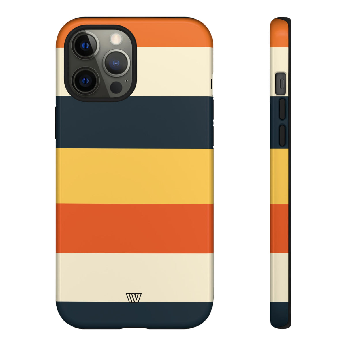 Beach Sunset Stripes Tough Phone Case