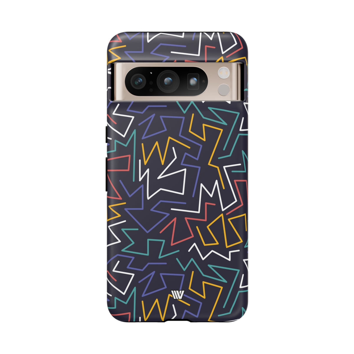 Tough Impact Resistant Phone Case ZIGZAG NIGHT