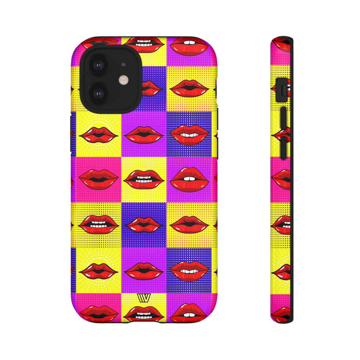 Tough Phone Case Dual-layer Protection POP ART LIPS