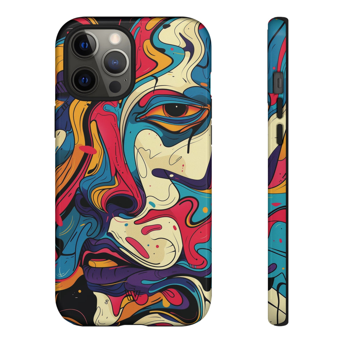 Tough Impact Resistant Phone Case ABSTRACT GAZE