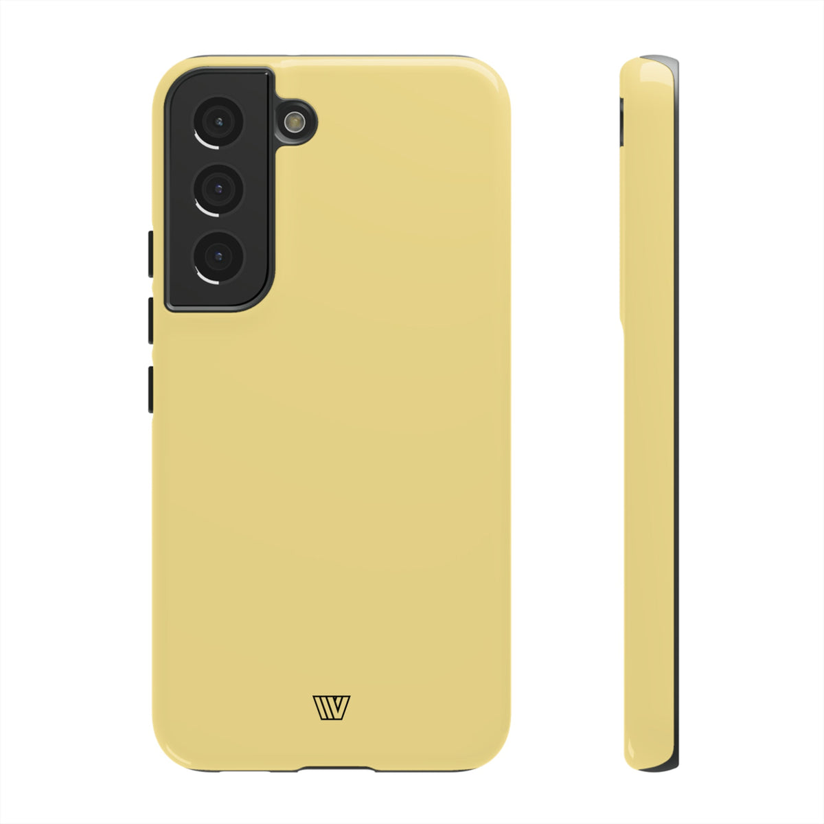 Muted Yellow Solid Tough Phone Case