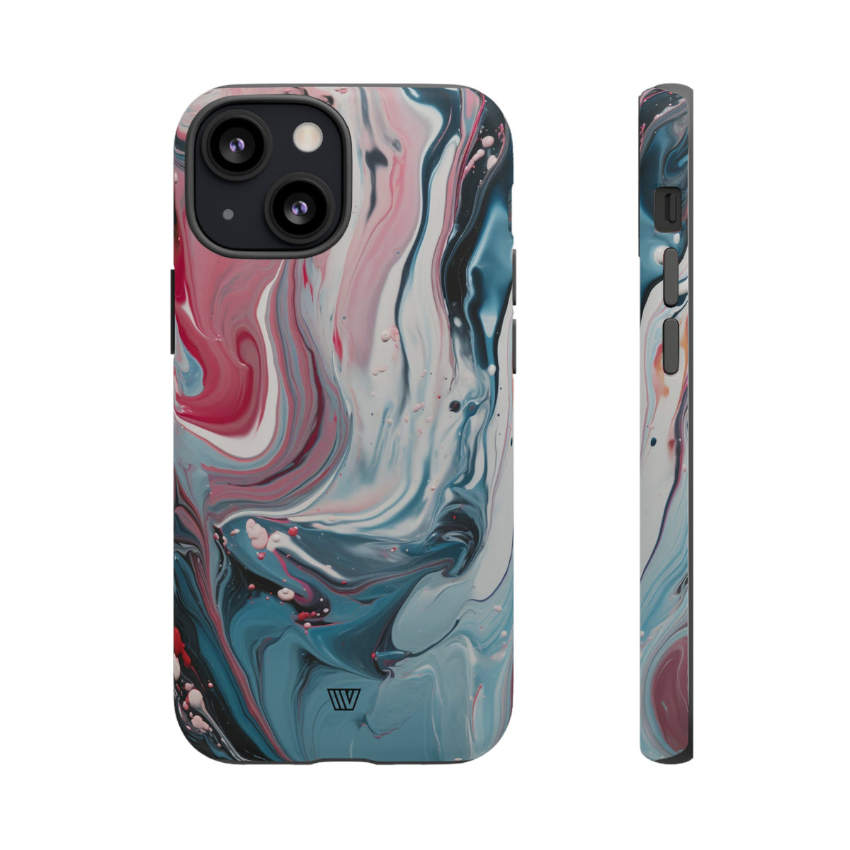 Blue Pastel Swirl Tough Phone Case