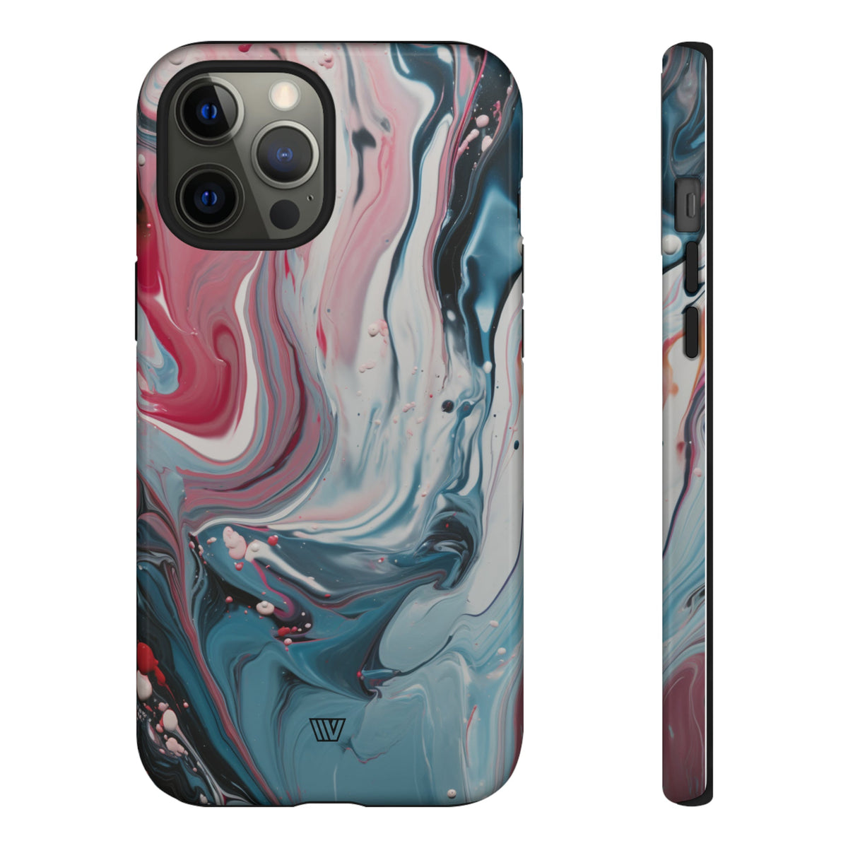 Blue Pastel Swirl Tough Phone Case