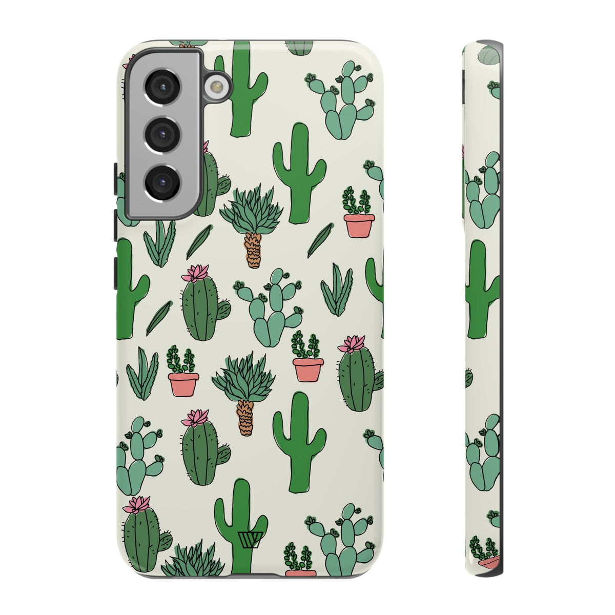 Tough Impact-Resistant Phone Case CACTUS DOODLES