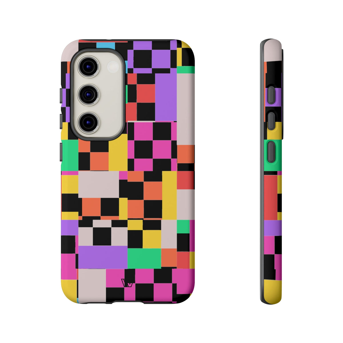 Mashed Up Checkerboard Tough Phone Case