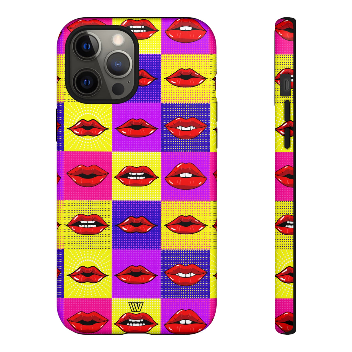 Tough Phone Case Dual-layer Protection POP ART LIPS