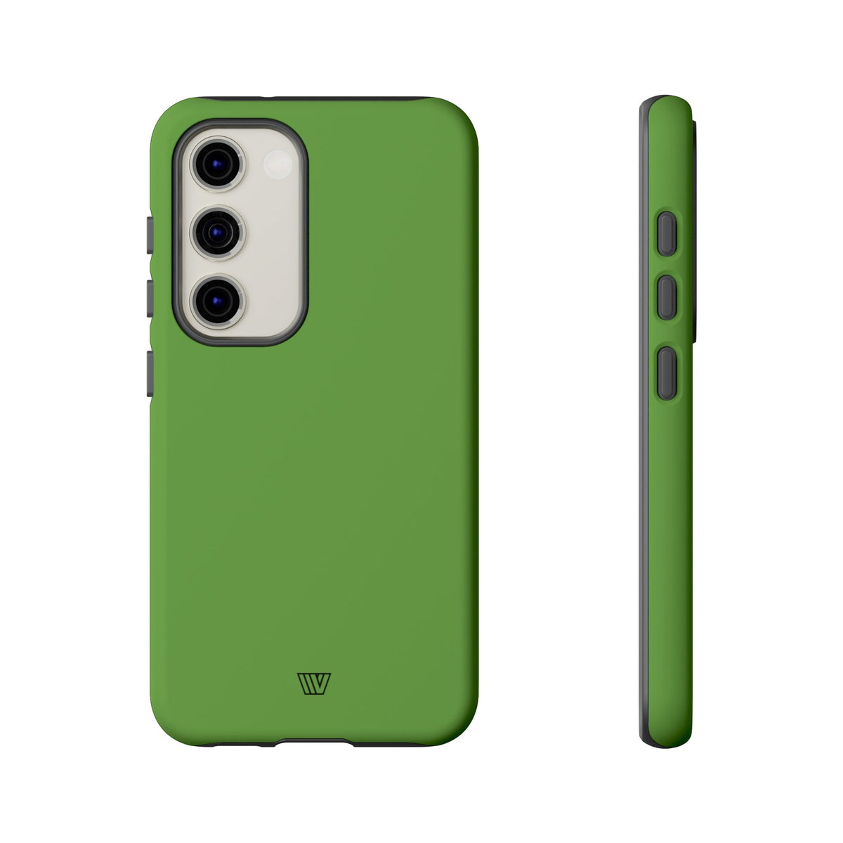 Tough Phone Case Green Durable Dual-Layer Protective Case